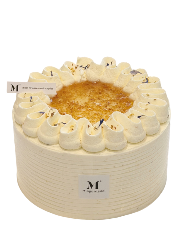 Osmanthus Oolong and Pear Chiffon Cake