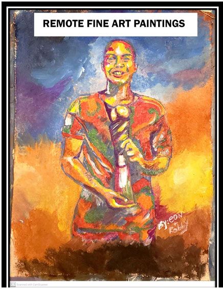 REMOTE PORTRAIT FINE ART PAINTINGS FOR INDIVIDUALS + COUPLES + PETS