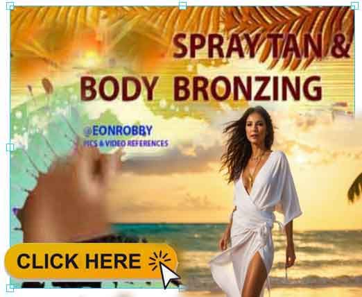 AIRBRUSH TAN  BODY BRONZING, BODY SILVERING OR BODY GOLDING MAKEOVER EXPERIENCE CREW/GROUP/FAMILIES/FRIENDS IN JAMAICA AND USA