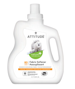 attitude fabric softener | citrus zest | 80 loads