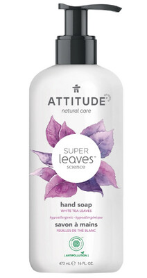 attitude hand soap | white tea leaves