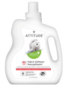 attitude fabric softener | pink grapefruit | 80 loads