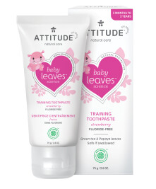 attitude toothpaste | strawberry | baby | fluoride free