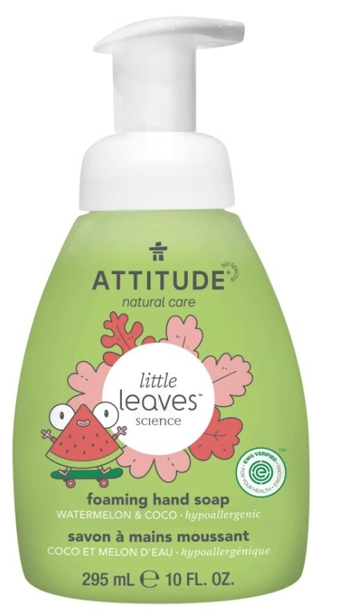 attitude hand soap | kids | watermelon &amp; coco