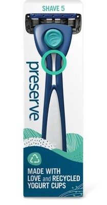 preserve shave 5 razor system &amp; cartridge