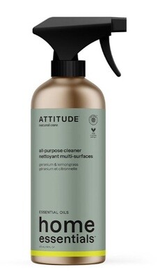 attitude all purpose cleaner {w. essential oils} | geranium &amp; lemongrass