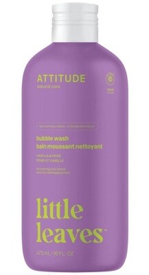 attitude bubble bath | kids | vanilla &amp; pear