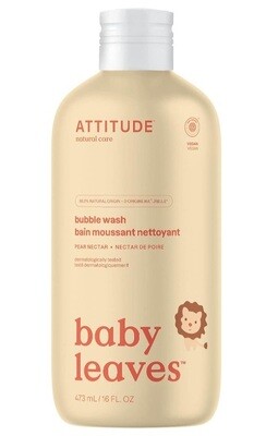 attitude bubble wash | baby | pear nectar