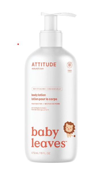 attitude body lotion | baby | pear nectar