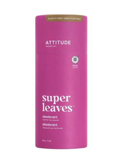 attitude deodorant | white tea leaves