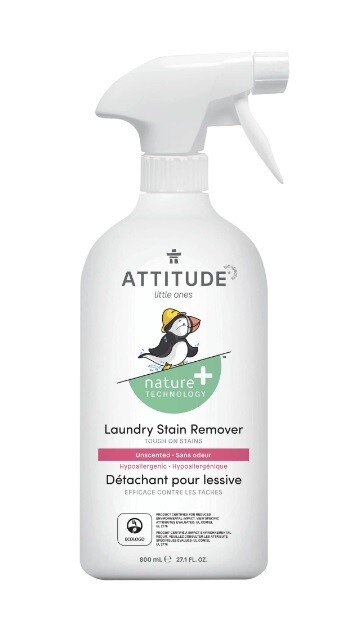 attitude laundry stain remover | sensitive | unscented