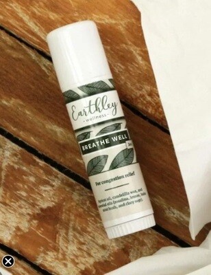 earthley breathe well salve | stick