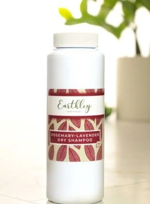 earthley dry shampoo | rosemary lavender