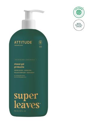 attitude shower gel | orange leaves energizing | 946ml