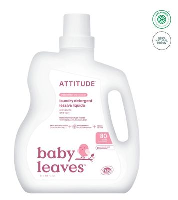 attitude laundry detergent | baby | 80 loads