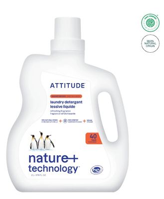 attitude laundry detergent - summer berries | 40 loads