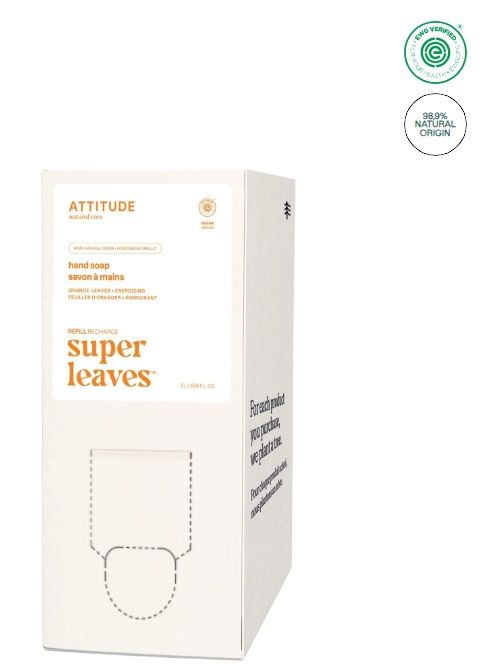 attitude hand soap - orange leaves refill