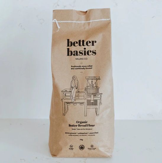 better basics organic flour | better bread | 5kg