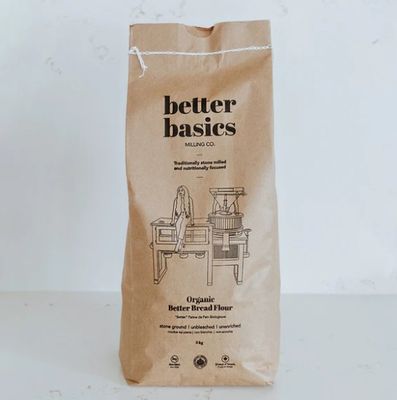 better basics organic flour | better bread | 5kg