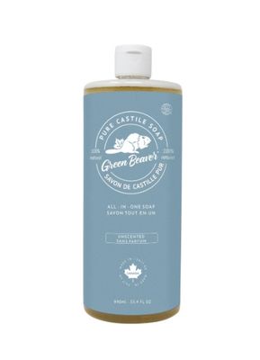 green beaver all purpose castile soap | unscented