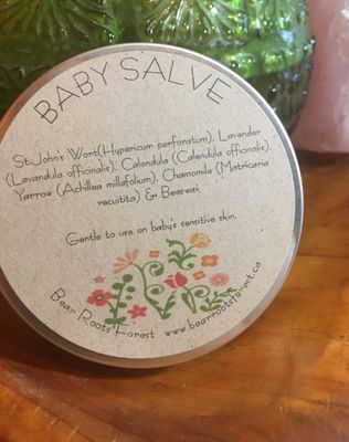 bear roots forest baby salve