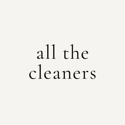 all the cleaners
