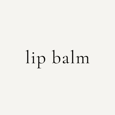 lip balm