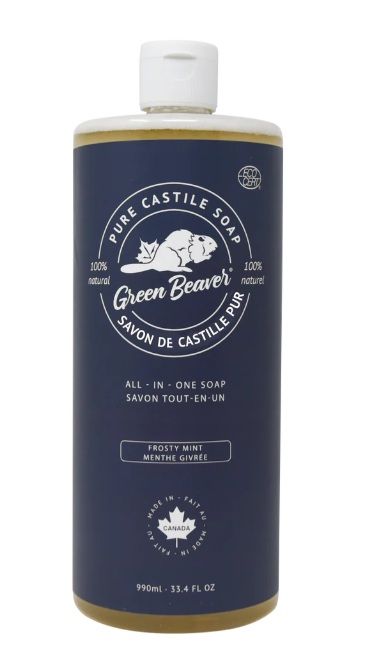 green beaver all purpose castile soap | frosty mint