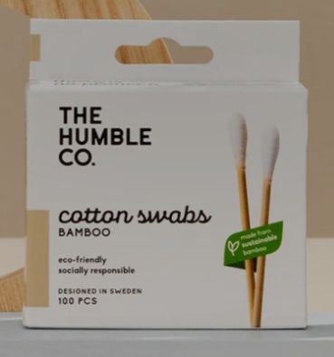 the humble co bamboo cotton swabs | 500 count