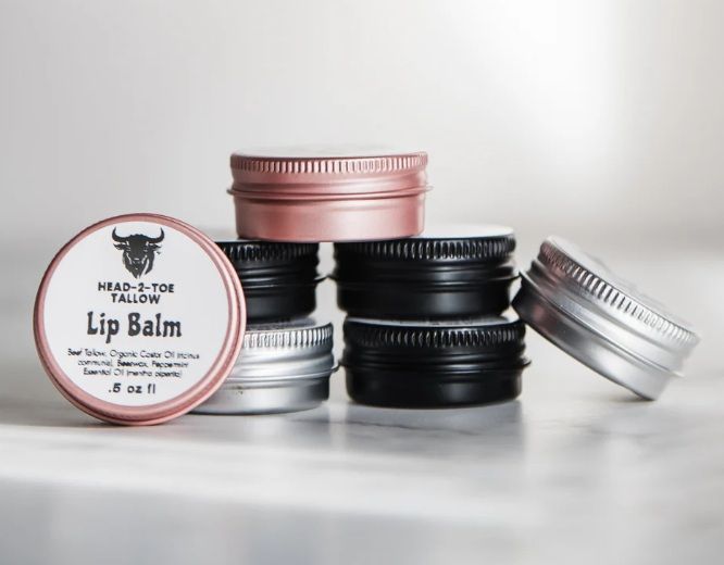 head 2 toe tallow | lip balm | peppermint