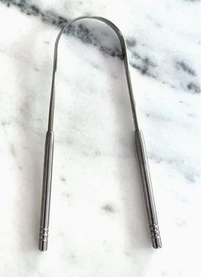 essence of life tongue scraper | stainless steal