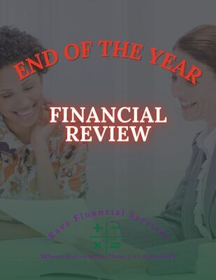 End-of-the-Year Financial Review
