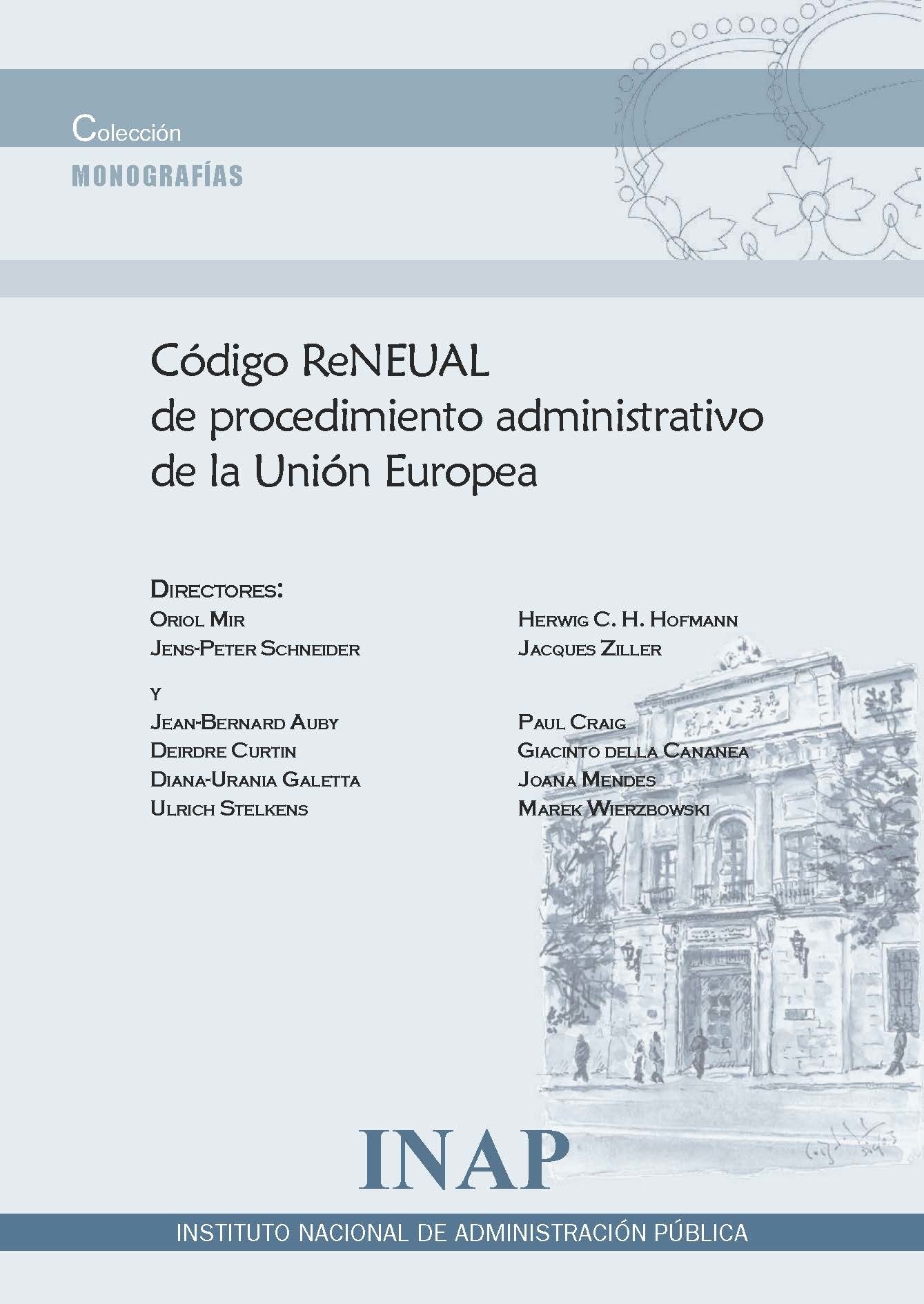 Código ReNEUAL de procedimiento administrativo de la Unión Europea