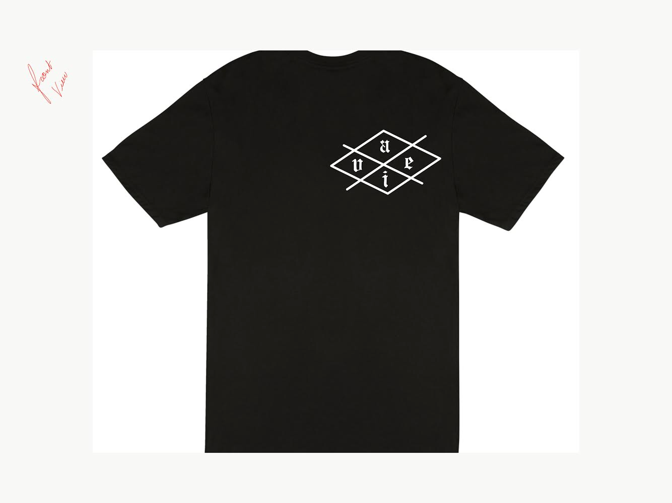 Valley Native Tee (blk/white)