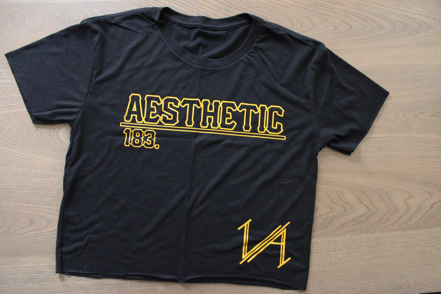 Aesthetic Tee (blk/gld Short Sleeve)