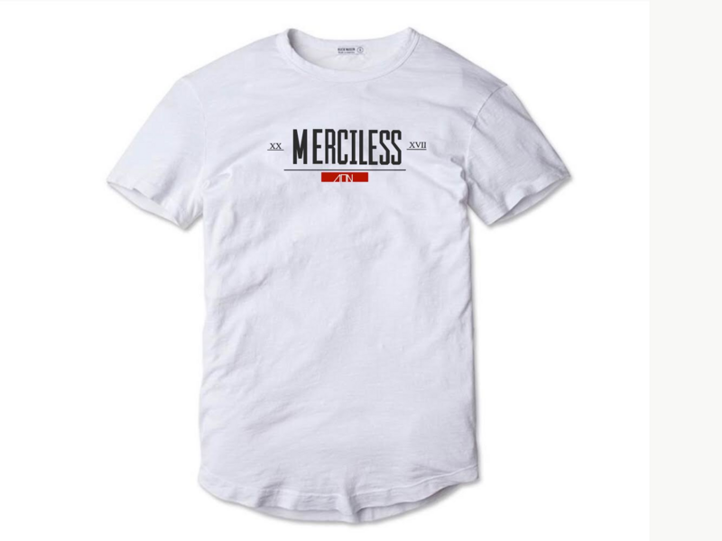 Merciless Tee (wht/short Sleeve)