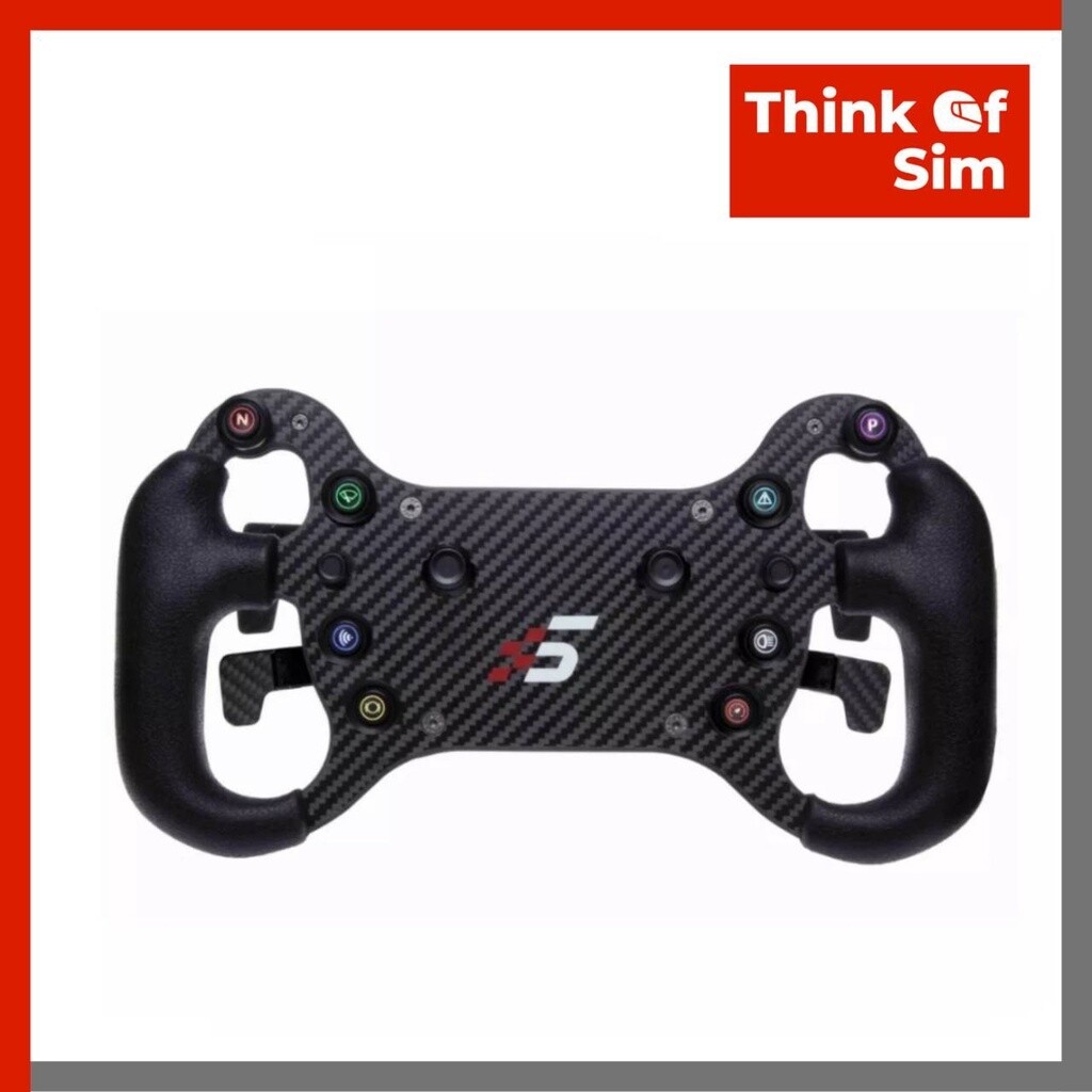 Simagic GT4 Formula Style Wheel with Advance 4 Paddle Carbon Fibre Edition