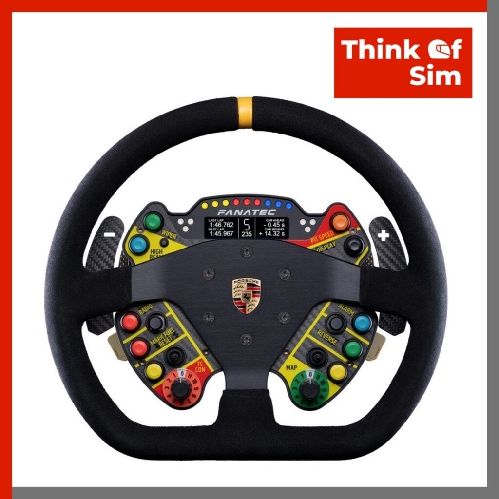 Fanatec Podium Steering Wheel Porsche 911 GT3 R Suede