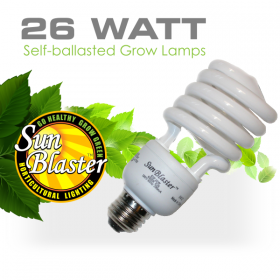 26W SunBlaster CFL 6400 Kelvin - 4 per pack