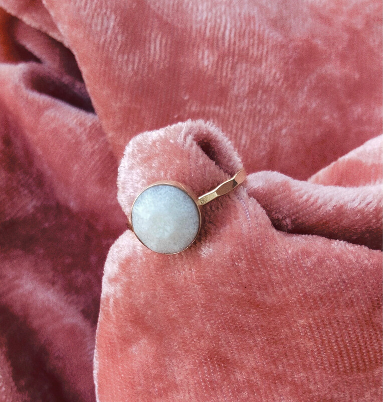 Breastmilk Ring-$170.00 and up. Customizable.