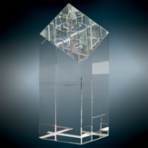 Crystal Diamond Top Pillar
