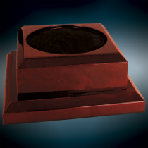 Rosewood Royal Piano Finish Pedestal Base