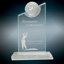 Crystal Peak with Inset Golf Ball