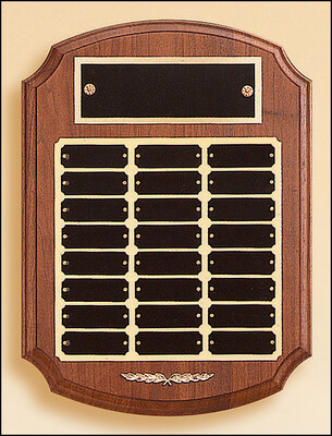Perpetual plaque with 2 plate combinations