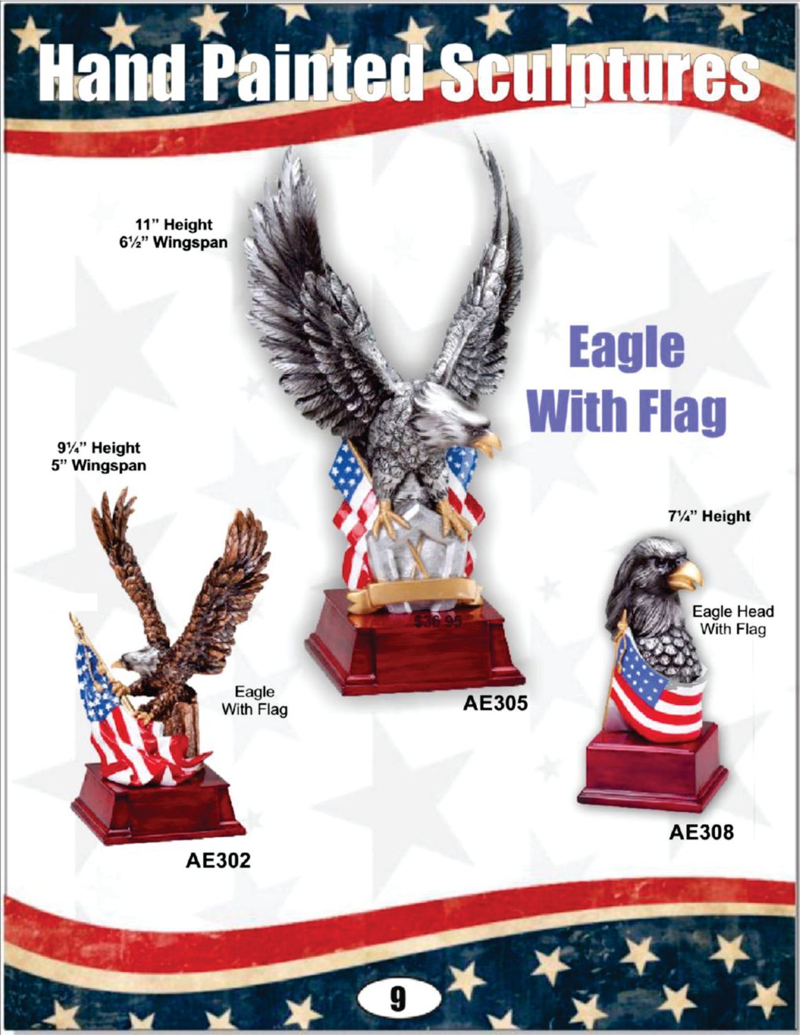 Eagle with Flag