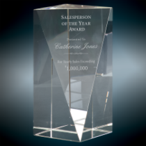 Crystal Triangle Front Pillar