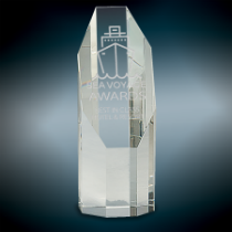 Crystal Octagon Slant Front Tower