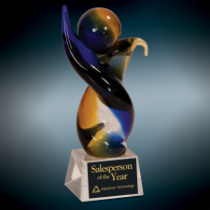 Twisted Body Art Glass