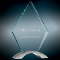 Diamond Cosmic Glass Standup Award