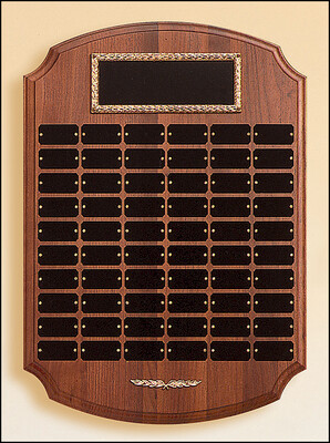 Perpetual plaque with 60 plates